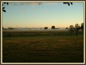 A misty morn